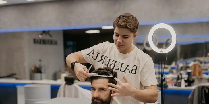Pánsky strih, úprava brady alebo kompletný balíček od profesionálov z BARBERIA v Prešove