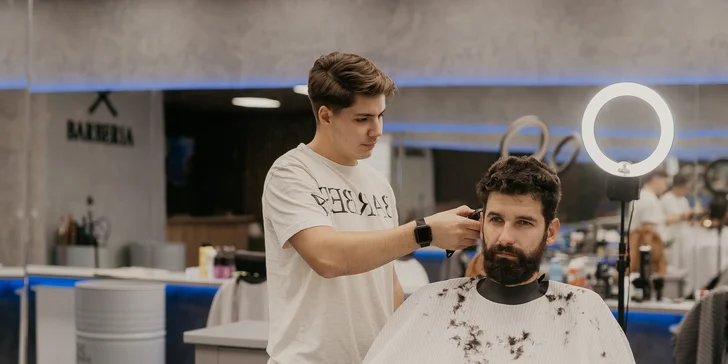 Pánsky strih, úprava brady alebo kompletný balíček od profesionálov z BARBERIA v Prešove
