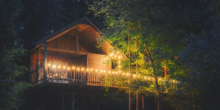 Zážitkový pobyt v unikátnom, novom TreeHouse Hniezdočko pre páry aj rodiny v malebnom prostredí Zázrivej priamo v lone NP Malá Fatra