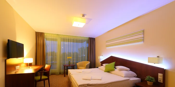 Baby friendly hotel pri krásnom Balatone: wellness a izby Deluxe s terasou