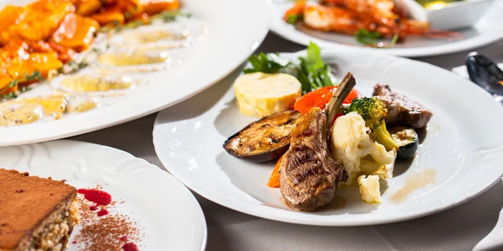 4-chodové degustačné menu pre dvoch v talianskej reštaurácii La Piazza