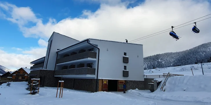 Dovolenka na horách: nové a moderné apartmány TRI SESTRY v Jasnej