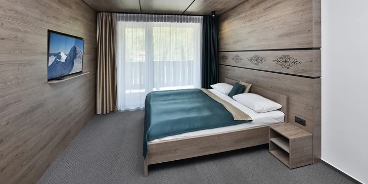Rodinná dovolenka v nových, štýlových apartmánoch TRI SESTRY v Nízkych Tatrách v Jasnej s možnosťou privátneho wellness