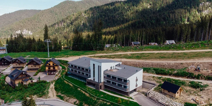 Rodinná dovolenka v nových, štýlových apartmánoch TRI SESTRY v Nízkych Tatrách v Jasnej s možnosťou privátneho wellness