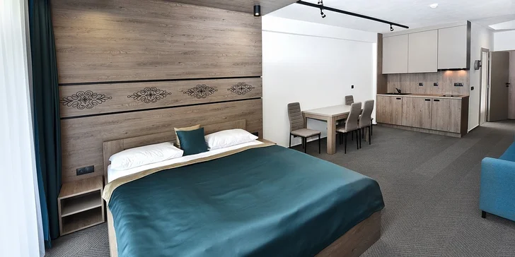 Rodinná dovolenka v nových, štýlových apartmánoch TRI SESTRY v Nízkych Tatrách v Jasnej s možnosťou privátneho wellness