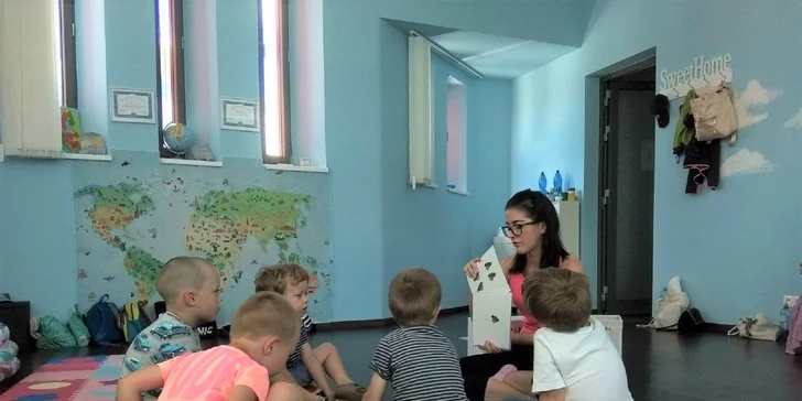 Individuálne a skupinové lekcie pre rozvoj detí od 6 mesiacov do 5 rokov