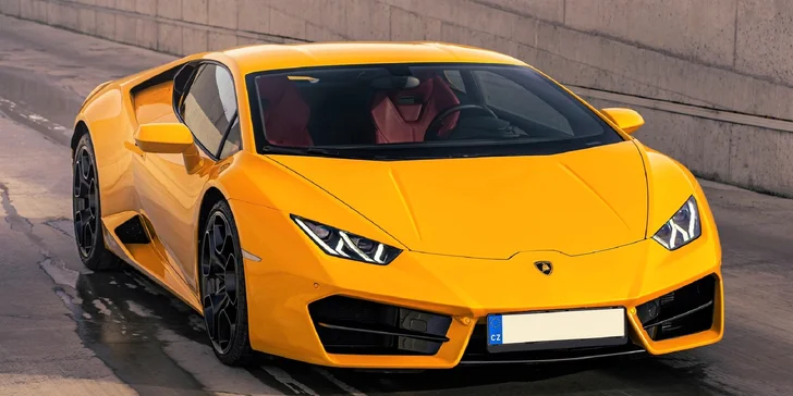 LAMBORGHINI, PORSCHE alebo FORD MUSTANG na veľkom pretekárskom okruhu v Brne alebo Moste: 1 až 5 kôl ako vodič či spolujazdec