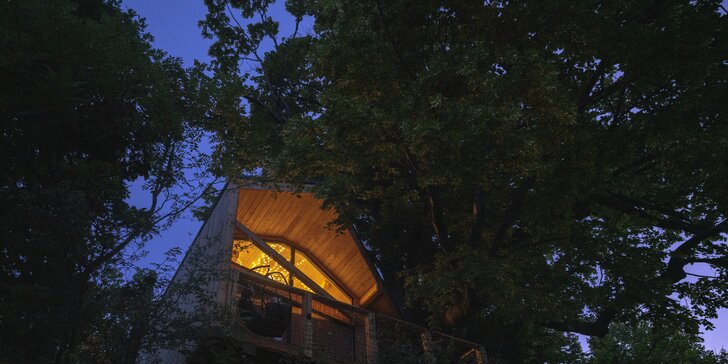 Zážitkový pobyt pre 2 až 4 osoby v novopostavenom domčeku v korune 150-ročnej mohutnej lipy s výhľadom na krásnu oravskú prírodu