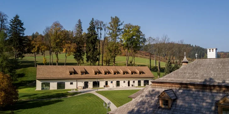 Rozprávkový pobyt v luxusnom, novozrekonštruovanom barokovom kaštieli s top gastronómiou, dokonalým neobmedzeným wellness v obklopení anglického parku