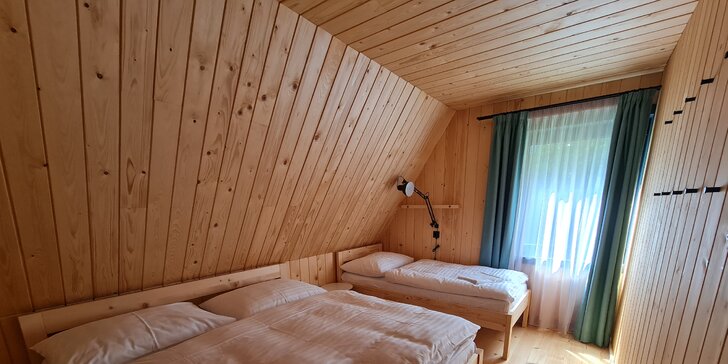 Štýlové ubytovanie v Chatách Tri Vydry uprostred nedotknutej prírody Nízkych Tatier