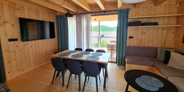 Štýlové ubytovanie v Chatách Tri Vydry uprostred nedotknutej prírody Nízkych Tatier