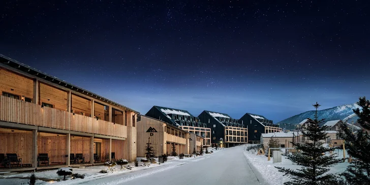 Luxusná dovolenkav novom apartmánovom rezorte nabitom atrakciami: Vlastné SKI centrum, wellness, KIDS zóna a unikátne 3D bludisko