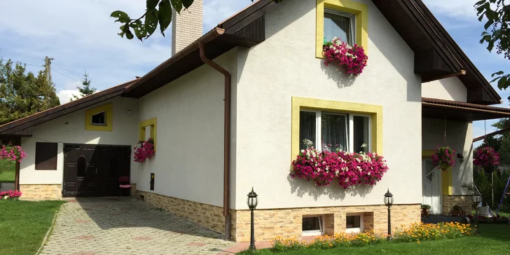 Očarujúce ubytovanie v srdci Starej Lesnej s výhľadom na Lomnický štít