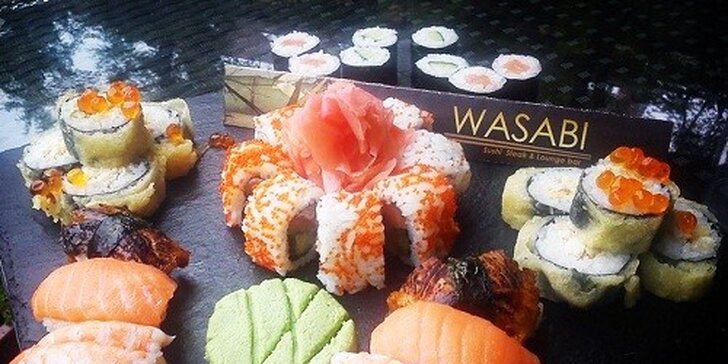 Exkluzívny sushi set alebo degustačné sushi menu