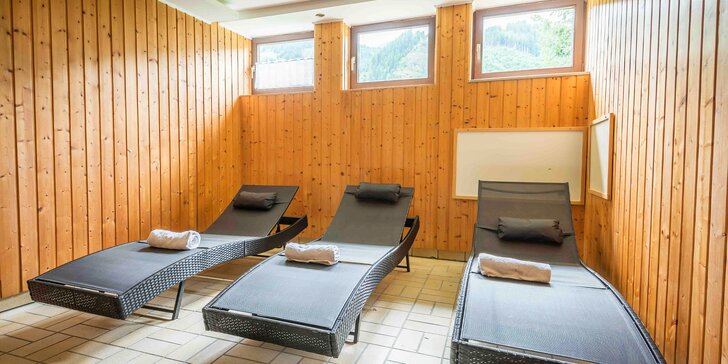 Dovolenka v rakúskych Alpách: 3* hotel s polpenziou a wellness, 600 m od lanovky