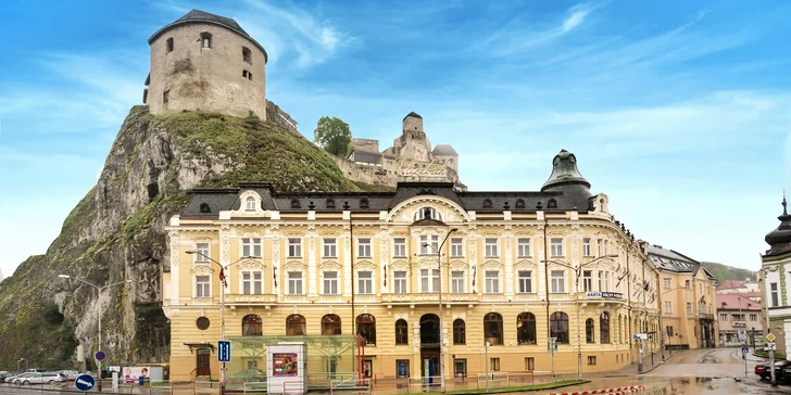 Prvotriedny wellness pobyt s raňajkami v Hoteli Elizabeth**** priamo pod Trenčianskym hradom