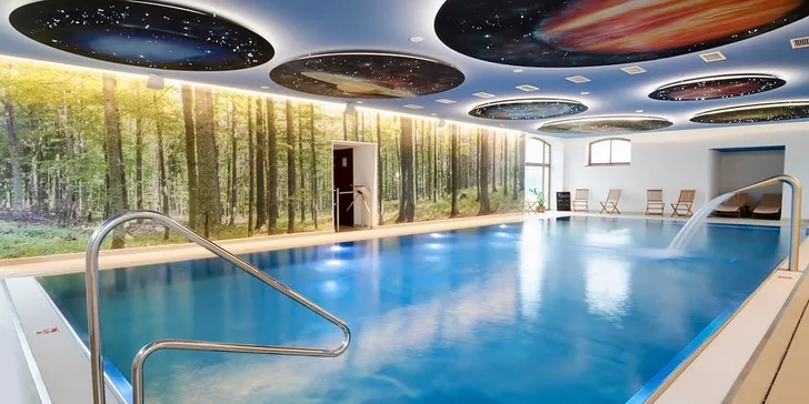 Pobyt s každodenným špičkovým wellness svetom v krásnom areáli Masarykov dvor*** s možnosťami jazdy na koni a výletmi v Podpoľaní