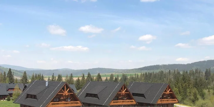 Dovolenka 2022: Apartmánové chatky Pribiskô pre 4-8 osôb v Zuberci