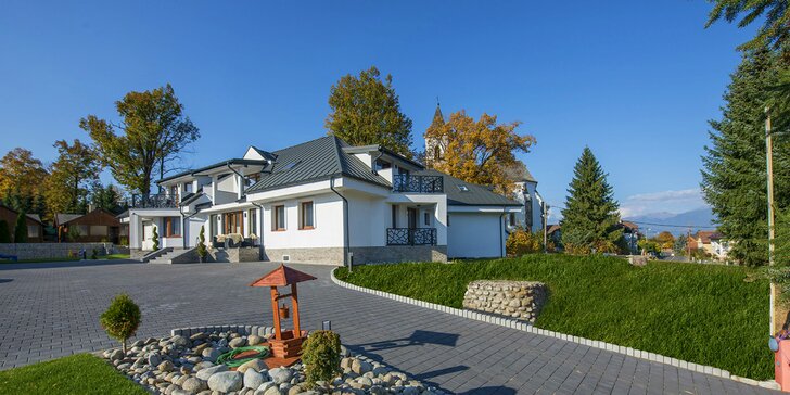 Luxusná Villa Bellevue s privátnym wellness v tichej časti Demänovskej doliny