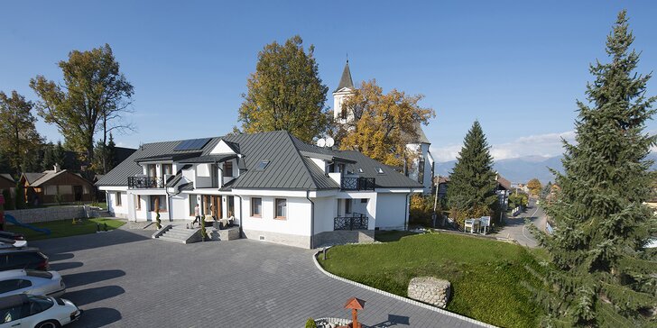 Luxusná Villa Bellevue s privátnym wellness v tichej časti Demänovskej doliny