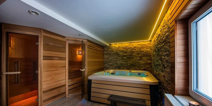 Luxusná Villa Bellevue s privátnym wellness v tichej časti Demänovskej doliny s výhľadom na Tatry