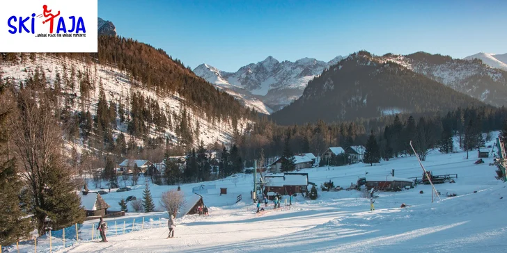 Užite si lyžovačku s celodenným skipasom pre deti aj dospelých v lyžiarskom stredisku SKI TAJA
