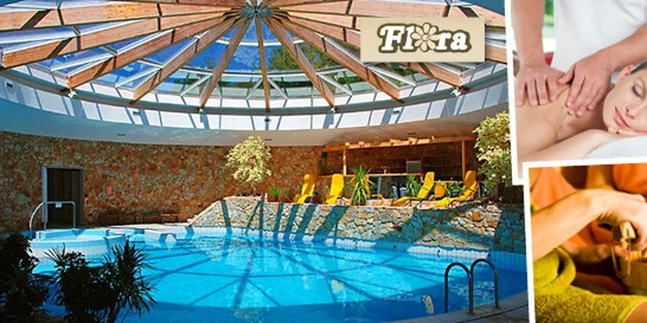 3 alebo 4 dňový wellness pobyt v hoteli Flóra v Dudinciach