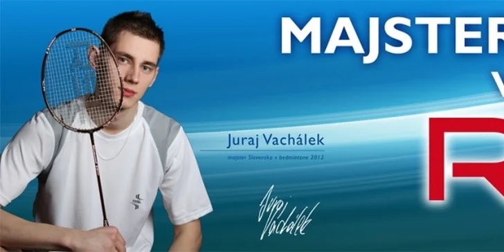 Bedmintonový tréning s Jurajom Vachálkom- majster Slovenska 2013