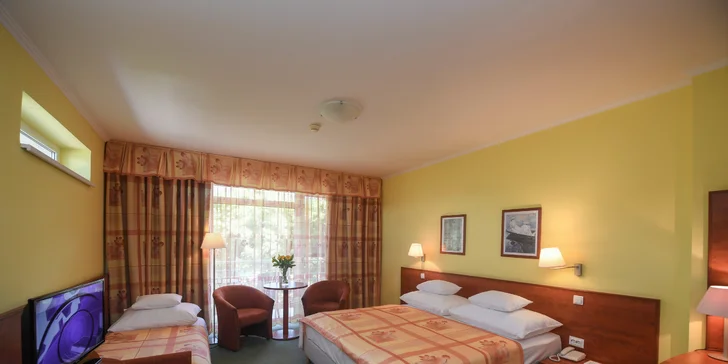 Dovolenka v maďarskom Bükfürdő: 4* hotel s polpenziou, neobmedzeným wellness aj vstupmi do kúpeľov