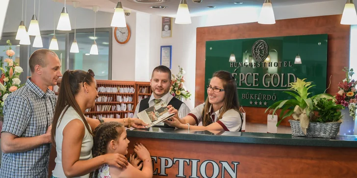 Dovolenka v maďarskom Bükfürdő: 4* hotel s polpenziou, neobmedzeným wellness aj vstupmi do kúpeľov