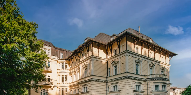 Mariánske Lázně: luxusný 5* hotel, raňajky alebo polpenzia, neobmedzene sauny, bazény aj kúpeľ