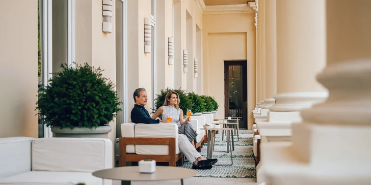 Mariánske Lázně: luxusný 5* hotel, raňajky alebo polpenzia, neobmedzene sauny, bazény aj kúpeľ