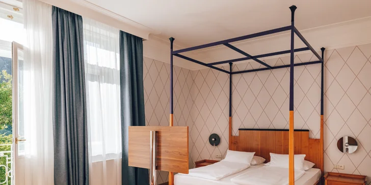 Mariánske Lázně: luxusný 5* hotel, raňajky alebo polpenzia, neobmedzene sauny, bazény aj kúpeľ