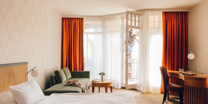 Mariánske Lázně: luxusný 5* hotel, raňajky alebo polpenzia, neobmedzene sauny, bazény aj kúpeľ