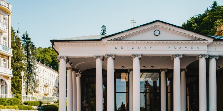 Mariánske Lázně: luxusný 5* hotel, raňajky alebo polpenzia, neobmedzene sauny, bazény aj kúpeľ