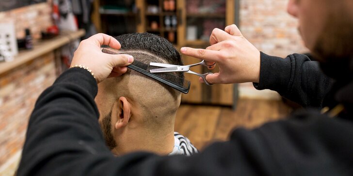 Pánsky strih alebo aj úprava brady v novom barbershope Kings of Style