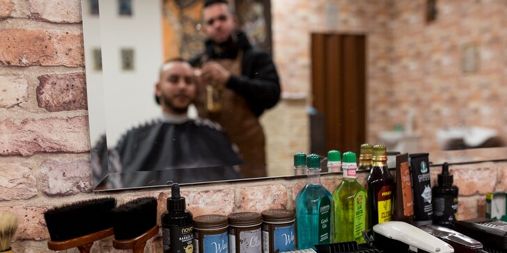 Pánsky strih alebo aj úprava brady v novom barbershope Kings of Style