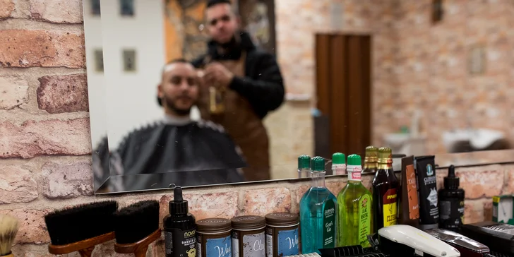 Pánsky strih alebo aj úprava brady v novom barbershope Kings of Style
