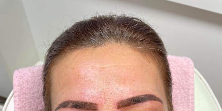 Permanentný make-up obočia Powder brows púdrovou technikou