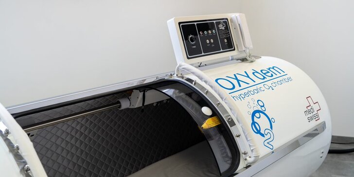 Vyskúšajte liečbu kyslíkom v hyperbarickej komore s tlakom 1,3 a 1,5 ATM