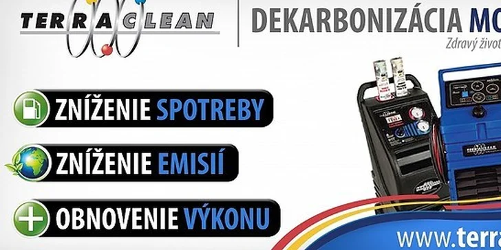 Profesionálna dekarbonizácia motorov Terraclean