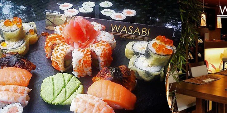 Exkluzívny sushi set alebo degustačné sushi menu