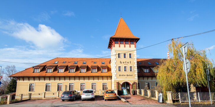 Pobyt v zrekonštruovanom hoteli len 10 minút od centra Komárna: raňajky, fľaša vína, misa ovocia aj wellness