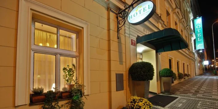 Elegantný hotel na Žižkově, bohaté raňajky a TOP miesta Prahy na dosah