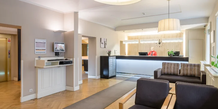 Elegantný hotel na Žižkově, bohaté raňajky a TOP miesta Prahy na dosah