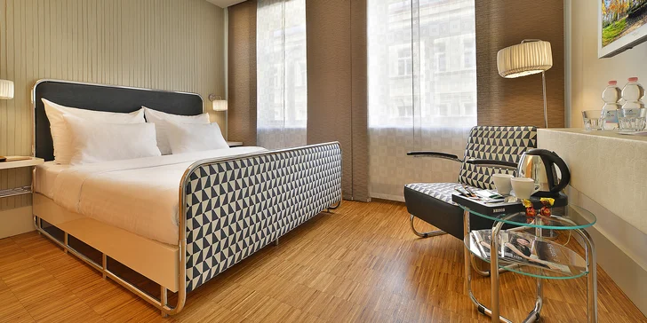 4* pobyt na Žižkově: moderný hotel, bohaté bufetové raňajky a objavovanie Prahy