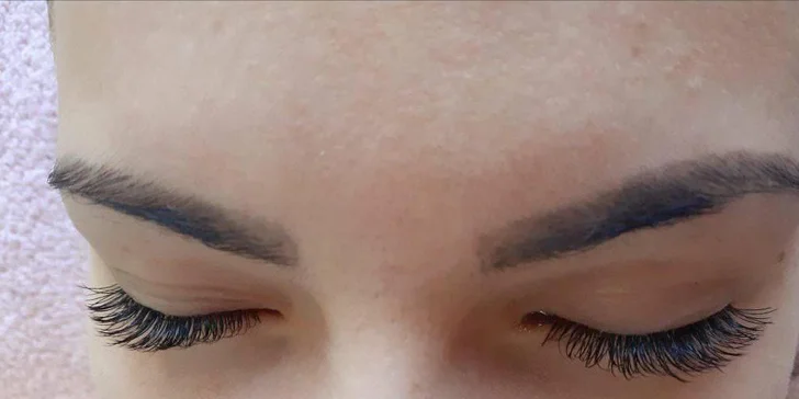 Laminácia obočia, henna brows, 1-2D mihalnice a lash lifting