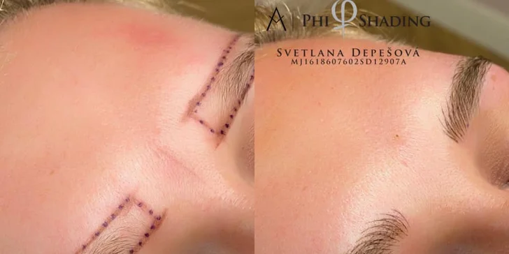 Dokonalé obočie bez námahy: Phibrows microblading a shading obočia