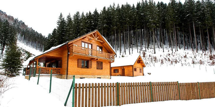 Zážitkové ubytovanie na Liptove - chaty WILI HUNTER v tichej prírode