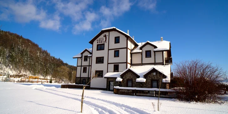 Pobyt v Apartmánoch GOLF & SKI – rodinný dovolenkový raj vo Valčianskej doline so skipasmi